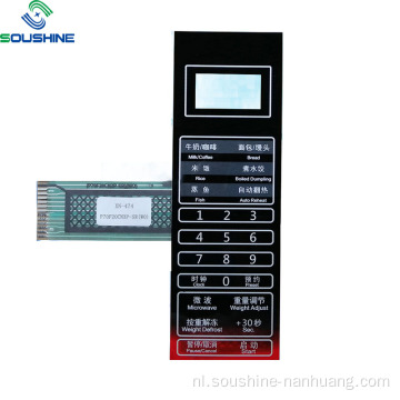 magnetron ESD afscherming circuit layout membraanschakelaar